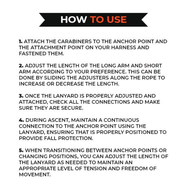 Double Adjustable Progression Lanyard - Image 4