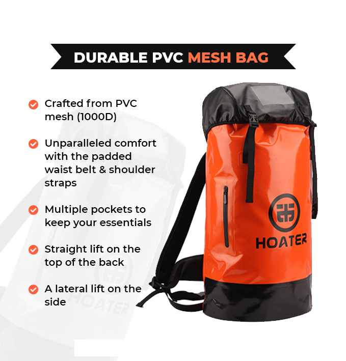 Durable Mesh PVC Bag